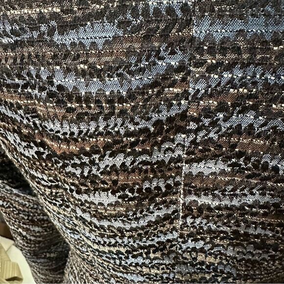 Santorelli Women’s Blazer Gray and Tan Made in Italy Sz 4 - Picture 7 of 8